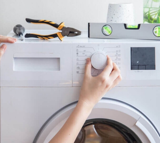 Washing machine installation